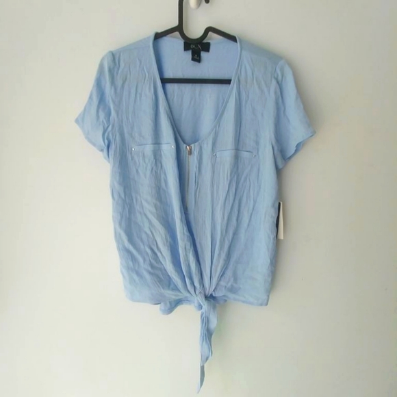 BCX Tops - BCX Short Sleeve Top Blue